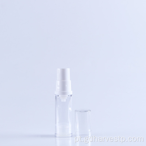 Frasco de bomba cosmética de 5ml 10ml 15ml para loção sem ar